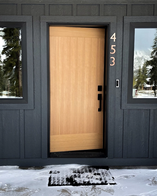 Simpson Door Company Exterior Artist Door in Douglas Fir