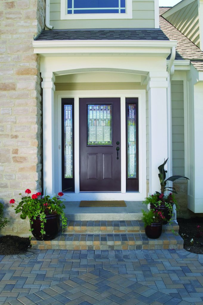 Therma-Tru Exterior Traditions Steel Door with Sedona Glass